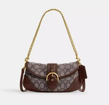 Bolso de Hombro Coach Signature Jacquard Soho CAN45 31a