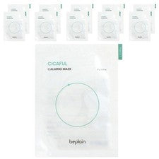 Mascarilla de belleza calmante Cicaful, 10 hojas, 0,95 oz (27 g) cada una