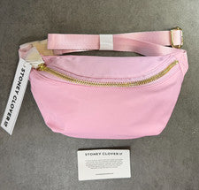 NUEVO Stoney Clover Lane ROSA FLAMENCO Clásico Nylon Riñonera Bolso Bandolera NOTA