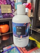 Acondicionador IGK Extra Love 8 oz aumento de volumen y cuidado espesante, nuevo sellado