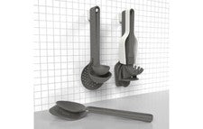Utensilio de silicona de cocina Venn cuchara espátula girador batido cepillo pastelería y conjunto gris