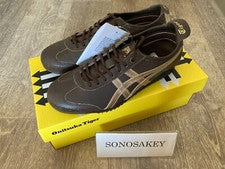 Onitsuka Tiger MEXICO 66 SD 1183A872 204 REGALIZ MARRÓN/CHAMPÁN Nuevo en Caja