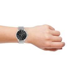 Oozoo Acero Inoxidable Unisex Reloj C10913 Análogo Cuarzo Pulsera Plata UOC10913