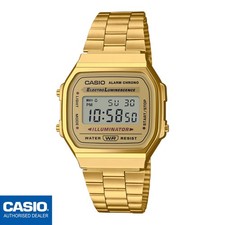 CASIO A168WG-9EF⎪A168WG-9⎪Original⎪Vintage ICONIC⎪Retro⎪DORADO⎪Gold⎪DIGITAL