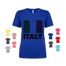 Camiseta para mujer Italia herencia patriotismo orgullo nacional moda viajes