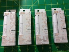 Lote de 4 paquetes de gel para cejas FLOWER Beauty Fiber Fix rubio BG1 0,186 OZ nuevo