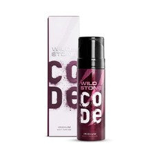 Perfume corporal Wild Stone Code Iridium sin gas para hombre 120 ml
