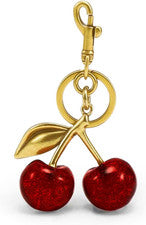 Llavero Cereza para Bolso Accesorio Moda para Mujer Colgante de Coche y Cartera
