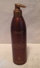 Crema limpiadora de aceite curativo de queratina Lanza 10,1 oz limpiador sin espuma