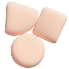 Base cojín soplo polvo corporal suave amigable con la piel 3 piezas belleza