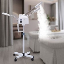 3 en 1 spa salón aparato combinado vaporizador ozono lupa humidificador
