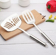 Pala ancha de acero inoxidable 14 cm x 7 cm para girar para panqueques huevos filete