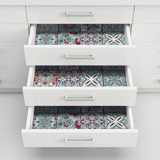 10 piezas calcomanías de pared de PVC pelar y pegar azulejos de cocina para decoración del hogar