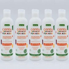 5x Cantu para niños acondicionador nutritivo sin lágrimas hidrata manteca de karité 8 OZ