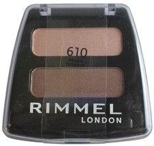 Sombra de ojos Rimmel Colour Rush Duo 610 Peach Passion tonos neutros maquillaje compacto