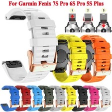 Correa de reloj Quickfit oro rosa para Garmin Fenix 7S 6S Pro 5S Plus instinct 2S