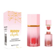 Rubor líquido cosmético rubor colorete iluminador contorno para mujer 1 pieza