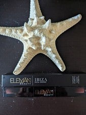 Lápiz labial líquido de doble extremo y brillo ELEMAN BEAUTY en IBIZA tamaño completo nuevo en caja
