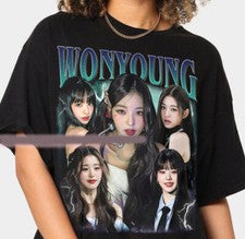 Camiseta limitada Wonyoung Ive Korean Pop, camiseta IVE, mercancía Kpop