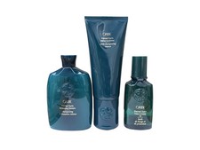 Champú hidratante Oribe Eternal Curls 8,5 oz, acondicionador 6,8 oz y aceite 3,4 oz