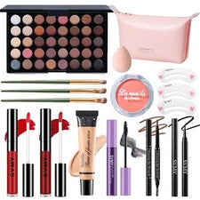 Set de maquillaje para mujer, kit completo de maquillaje