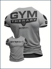 Moda Verano Hombre Entrenamiento Muscular Letra Estampado Cómodo y Transpirable