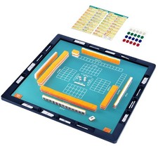 KAYUSO Japanese Mahjong Set Mat Tile Racks Carry Case Accessories Guide