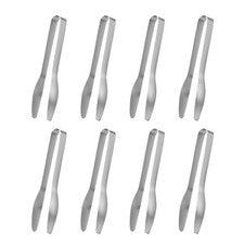 Alicates Alimentarios Acero Inoxidable Juego de 8 Piezas 13,2 cm para Gastronomía y Cocina