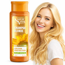 Champú NaturVital Coloursafe - Rubio | Protege y revive el cabello teñido