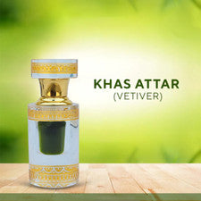 100% Puro Natural Qadeemi Old Ruh Khus/Khass, Vetiver Cool, Grassy Attar 12ML!🌱