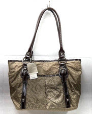 NUEVO CON ETIQUETAS - Giani Bernini Mujer’s Signature Lona Imitación Cuero - Taupe - Estilo 7170