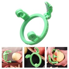 Pelador de cocina de diseño único para cortar frutas y verduras sin esfuerzo