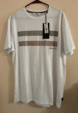 Camiseta Kenneth Cole Blanca, Talla XL, Nueva Con Etiquetas.