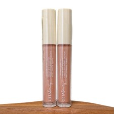 2x Sombra de ojos líquida cremosa mate Ulta Longwear FOXY melocotón cálido 0,13 oz Ea SELLADA