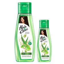 Aceite capilar antiadherente reparador de daños capilares 300 ml + 100 ml aloe vera, aceite de oliva