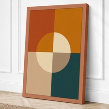 Impresión geométrica en lienzo Balance arte de pared decoración del hogar listo para colgar