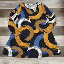Nuevo con etiquetas Vestido Aryeh Anthropologie Cambio Para Mujer Talla Pequeña Artístico Colorido Boho Elástico