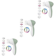 Cepillo de masaje para el cuidado de la piel 3 piezas cepillos faciales para herramientas de limpieza de limpieza