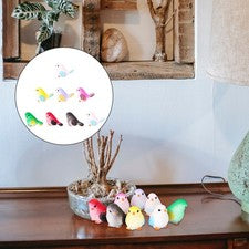 8 Piezas Resina Artesanía Escritorio Decoraciones Estético Decorativo Hogar Accesorios