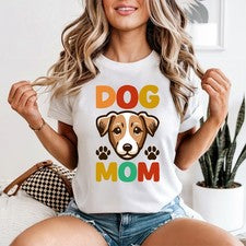 Camiseta Dog Maom Mujer Dueño de Perro Día de la Madre Regalo para Ella