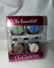 Paleta de sombras de ojos Be Beautiful de 4 colores.