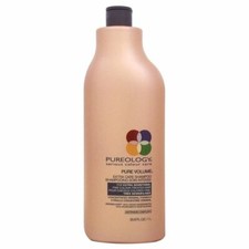 PUREOLOGY SERIO CUIDADO DEL COLOR: CHAMPÚ CUIDADO EXTRA VOLUMEN PURO 33,8 FL OZ/ 1 L