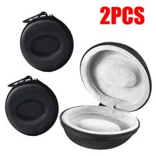 Estuche de reloj de viaje portátil de 2 piezas caja de almacenamiento protección de reloj cremallera anti golpes