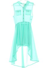 Love tree Vokuhila Vestidos Turquesa Talla 40