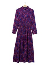 Papillonne Vestidos Manga Larga Azul Talla 36