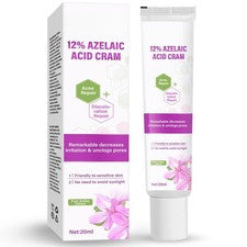 Ácido azelaico, crema de ácido azelaico 12%, cuidado facial eficaz para la rosácea, brillante...