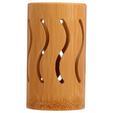 Vajilla Bambú​ Soporte Multifuncional Utensilios Cubo Utensilios Cubo