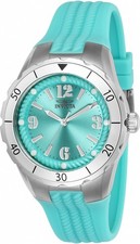 Nuevo reloj para mujer Invicta 24124 esfera cian ángel 38 mm