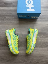 UK8 - HOKA ONE ONE Mafate Speed 2 Hombre Entrenadores Citrus Aqua