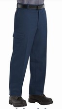 Pantalón cargo industrial Red Kap PT88 para hombre 30Wx32L azul oscuro